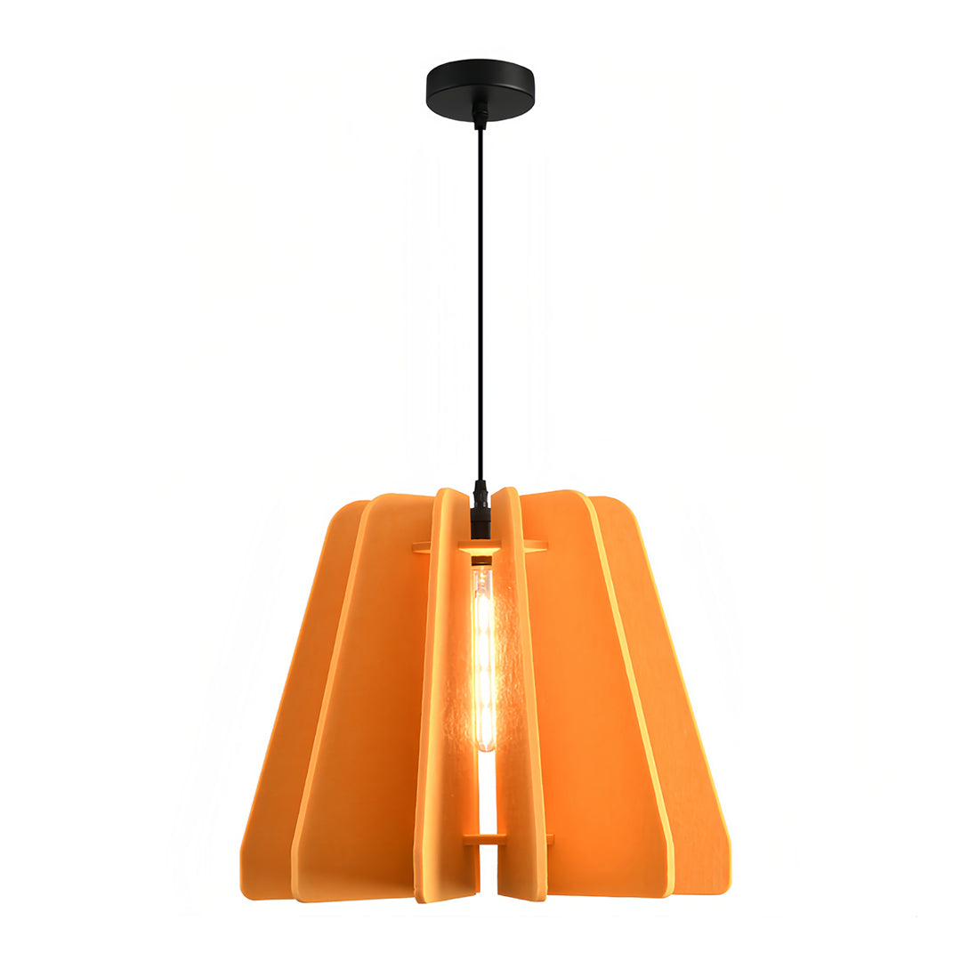 1 Light Single Pendant with Environmental Felt Cloth Ceiling Lights