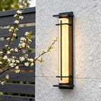 Black Outside Wall Lights Minimalist Waterproof Lamp
