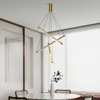 LED Linear Chandelier Nordic Minimalist Lighting