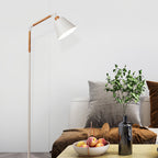 Metallic Floor Lamp Modern Adjustable Standing Lamp