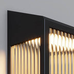 Stylish Vertical Ripped Acrylic LED Wall Lamp Waterproof & Modern Wall Lighting
