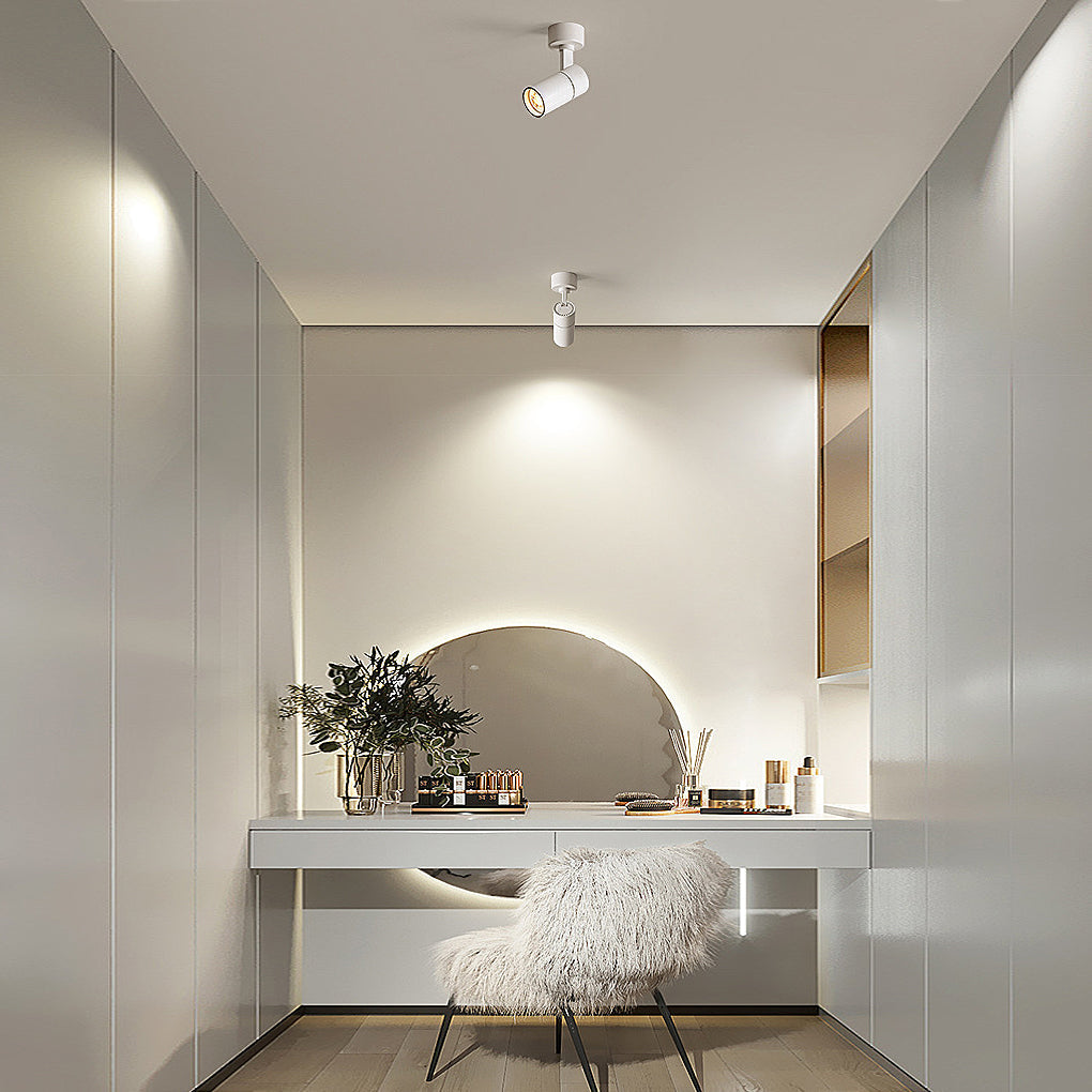 Surface Mounted Spot Light Modern Adjustable Angle Directional Light