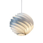 Swirl Pendant Light Nordic Creative Art Turbine Ceiling Light
