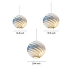 Swirl Pendant Light Nordic Creative Art Turbine Ceiling Light