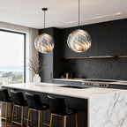 Swirl Pendant Light Nordic Creative Art Turbine Ceiling Light