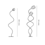 Syphasera Standing Lamp Sprout Shape LED Modern Landscape Light
