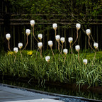 Syphasera Standing Lamp Sprout Shape LED Modern Landscape Light