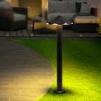Metal Pathway Lights Stylish Industrial Umbrella Shape Lawn Lights