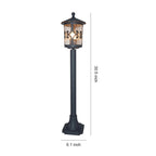 Bollard LED Lights Weather-Resistant European Style Garden Lamp