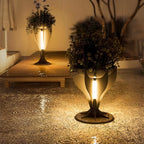 Lighted Planter Outdoor Waterproof Openwork Landscape Light