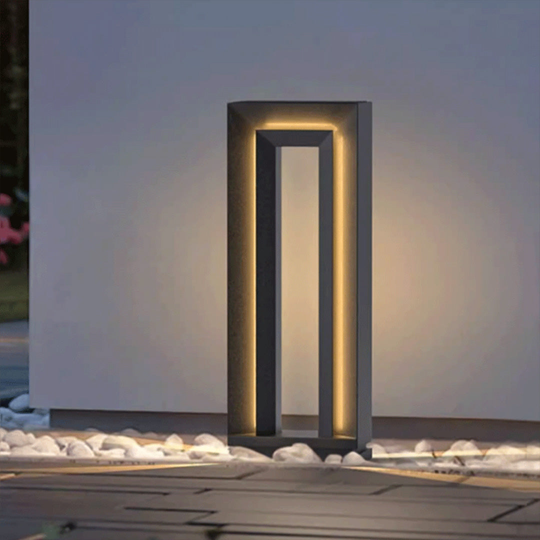 Lighted Bollards LED Outdoor Waterproof Square Light