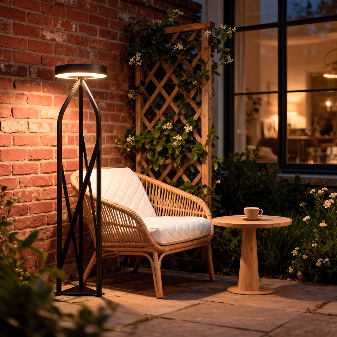Outdoor Patio Floor Lamps LED Vintage Landscape Minimalist Lamp