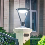 External Pillar Lights Vintage-Inspired Shape Garden Post Lights