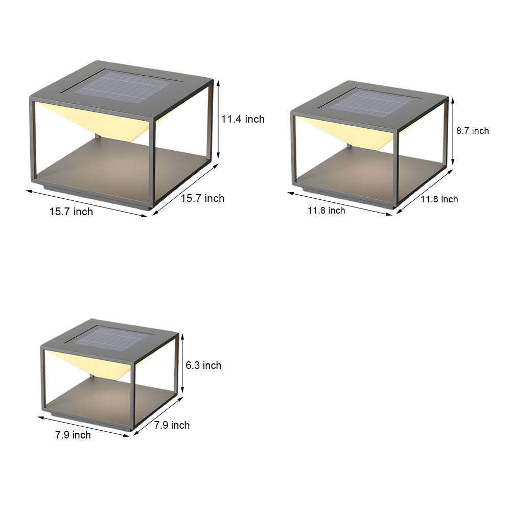 Square Pillar Light  Stainless Steel Waterproof