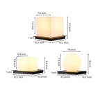 Waterproof Modern Outdoor Pillar Lights with PE Lampshade