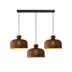 Rattan Woven Pendant Light Wabi Sabi Style Zen Hanging Light