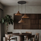 Rattan Woven Pendant Light Wabi Sabi Style Zen Hanging Light