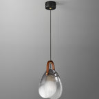 Hanging Glass Pendant Lights Nordic LED Pearl Shell Ceiling Light