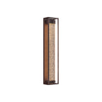 Outdoor Sconces Black Waterproof Linear Wall Light