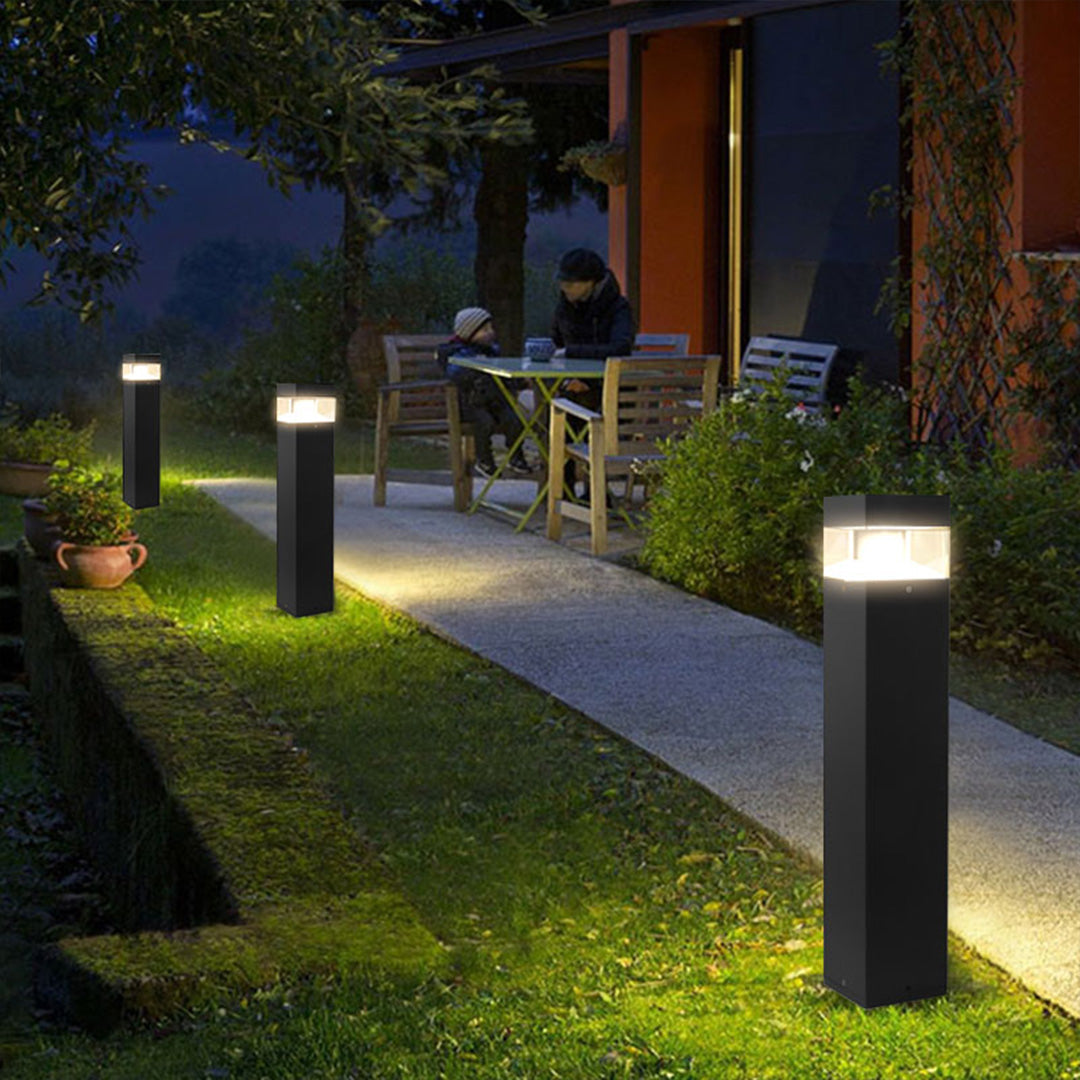 Nordic Bollard Landscape Lights Metal Path Lights