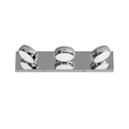 Chrome Bathroom Vanity Light Luxury Minimalist Aluminum Mirror Light