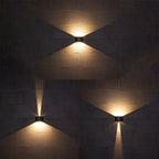 Outdoor Up Down Wall Light LED Waterproof Minimalist Style Light