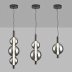 Minimalist Modern Silver Pendant Light LED