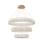 Large Crystal Chandeliers Luxury Circular Ceiling Light