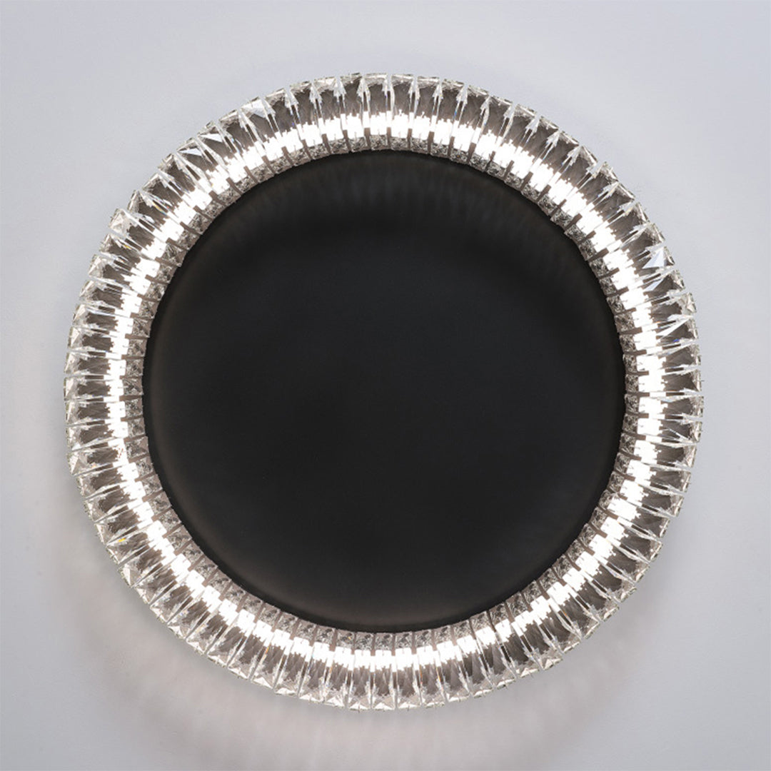 Black Ceiling Flush Mount Light Italian LED Round Eye-Protecting Lamp