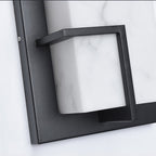 Exterior Wall Lights Black Waterproof Minimalist Lamp