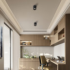 Rotating Spotlight Anti-Glare COB Surface Mount Aluminum Light