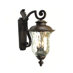Black Exterior Wall Light Outdoor Waterproof Black Aluminum Lamp