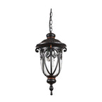 Black Ceiling Light Fixtures Aluminum Waterproof European-Style