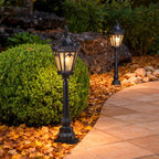 Pathway Lighting Post Waterproof Aluminum Garden Bollard Light