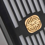 Traditional LED Post Light Retro Black Waterproof Outdoor Garden Lighting