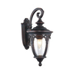 Unique Outdoor Sconce Decorative Waterproof Black Aluminum Lamp