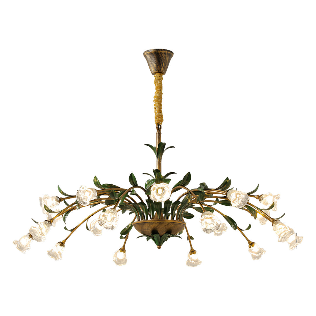 Vintage Floral Chandelier Vintage Rustic Branch Ceiling Light