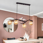 Tree Branch Pendant Light Farmhouse Bird Ceiling Light