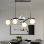 Tree Branch Pendant Light Farmhouse Bird Ceiling Light