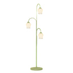Tulip Floor Light French Three‑light Arc Iron Lamp