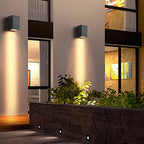[Open-Box] Two Light Effect Optional Waterproof LED Wall Light for Outdoor Villa Courtyard
