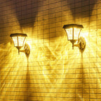 Solar Outdoor Sconce Lights Waterproof Garden Light