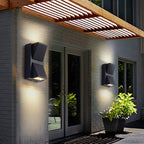 Waterproof Outdoor Porch Lights Dual-Spot K-Shaped LED Light