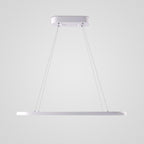 Rectangular Curves Dining Room Chandeliers Metal Modernist Pendant Lighting