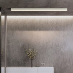 [Open-Box]White Minimalist Strip Stepless Dimming LED Modern Ceiling Light with Remote Control