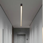 [Open-Box]White Minimalist Strip Stepless Dimming LED Modern Ceiling Light with Remote Control