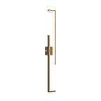 Wall Art LED Lights Minimalist Long Bar Iron Lamp