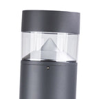 LED Outdoor Bollard Pathway Lights Black Garden Pole Light