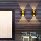 Small up down Wall Lights Simple Outdoor Waterproof Light