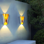 Small up down Wall Lights Simple Outdoor Waterproof Light